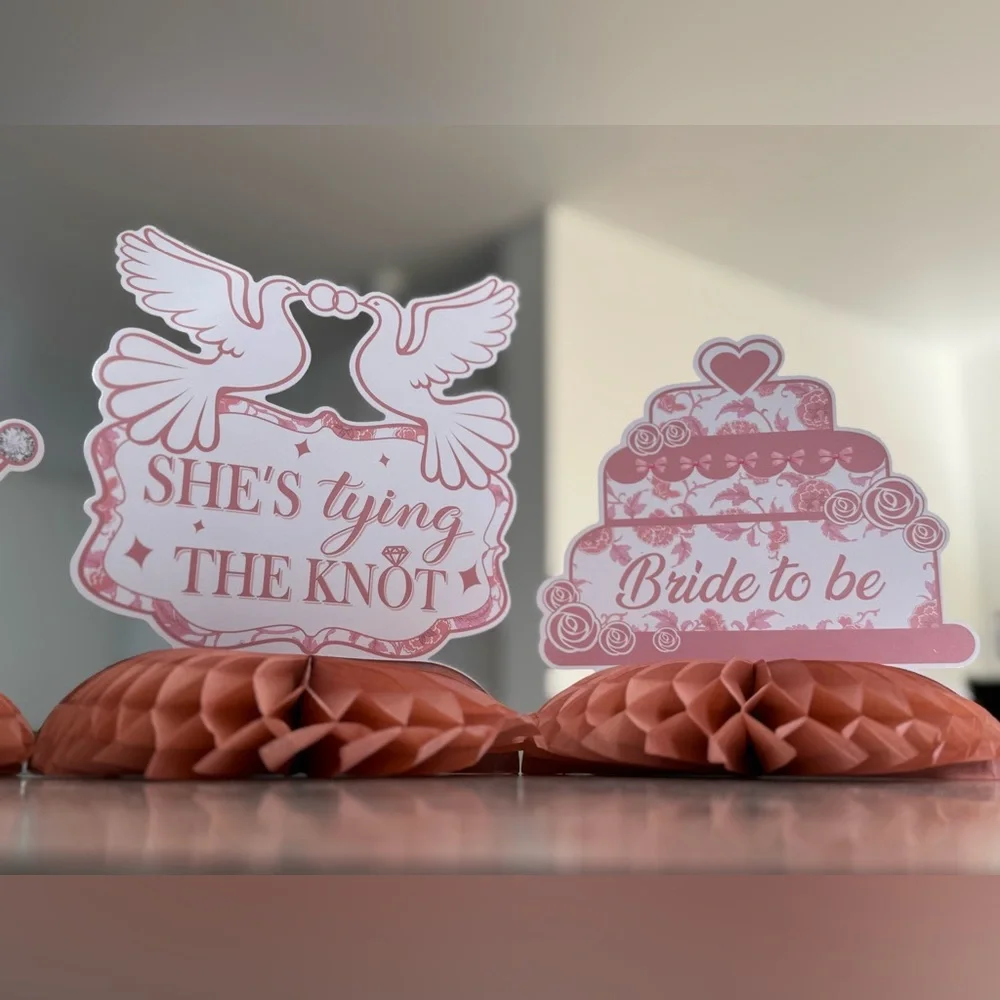 Bridal Shower Bundle - Pink Bow